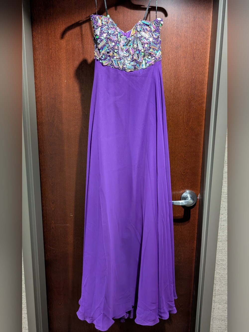Alyce Paris 6005 Size 10 Purple Prom Dress